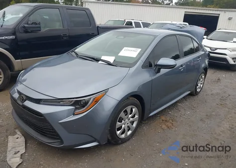 2025 Toyota Corolla Le z USA, uszkodzony, nr VIN 5YFB4MDE7SP351958